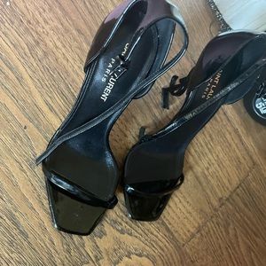 Ysl heels worn once